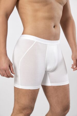 Pack de 3 Boxer Long Premium en Micromodal Microfibre Naturel du Cotton