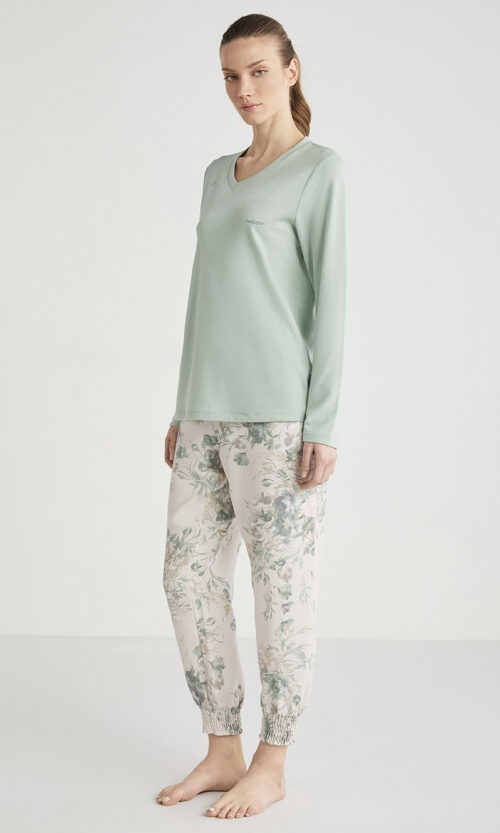 Pyjama Complet à 2 Pièces Très Chic et Classe