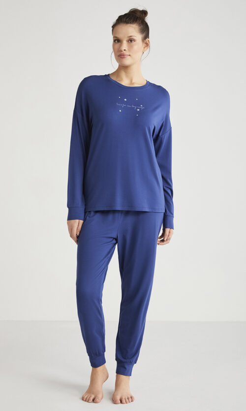 Pyjama Complet à 2 Pièces Très Chic et Classe
