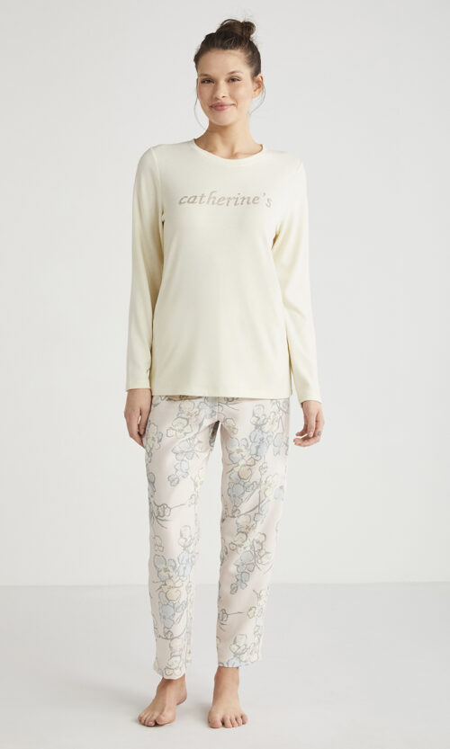 Pyjama Complet à 2 Pièces Très Chic et Classe