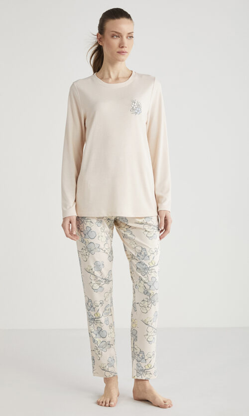 Pyjama Complet à 2 Pièces Très Chic et Classe