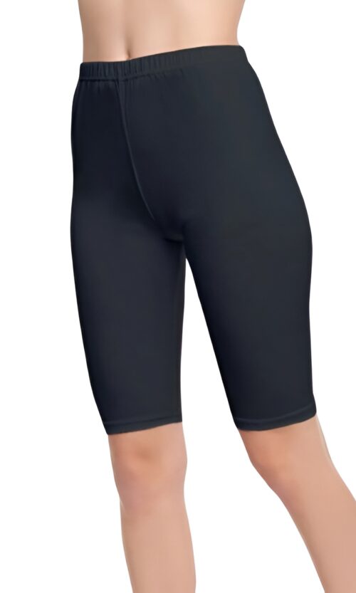 Tutku Collants courts unis en coton peigné pour femmes 0156