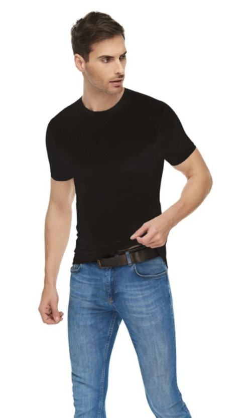 T-shirt Demi-manche 100 % Dotton Col Rond