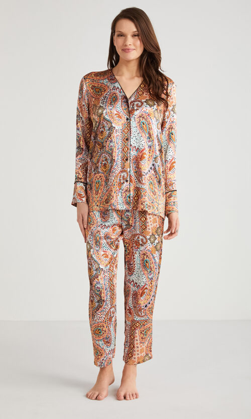 Pyjama Complet à 2 Pièces Très Chic et Classe