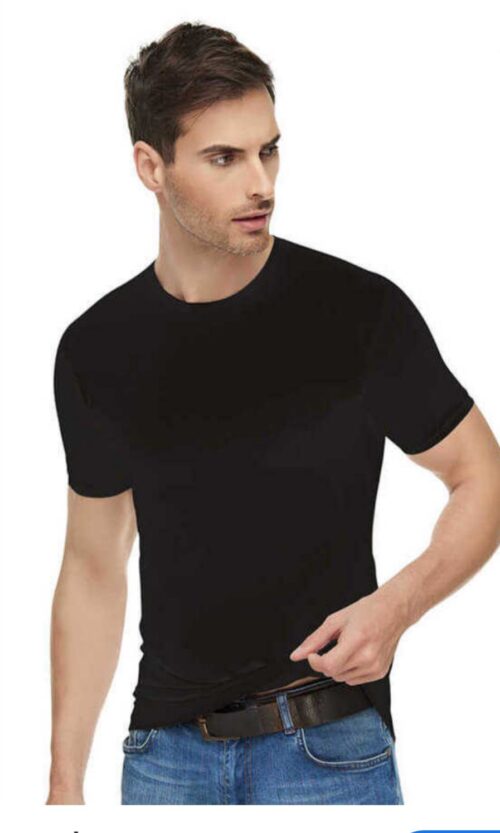 T-shirt demi-manche 100 % Cotton Col Rond