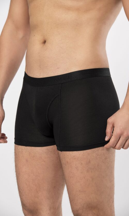 Pack de 3, boxer court , Collection, Premium en micromodal microfibre, Naturel du Coton