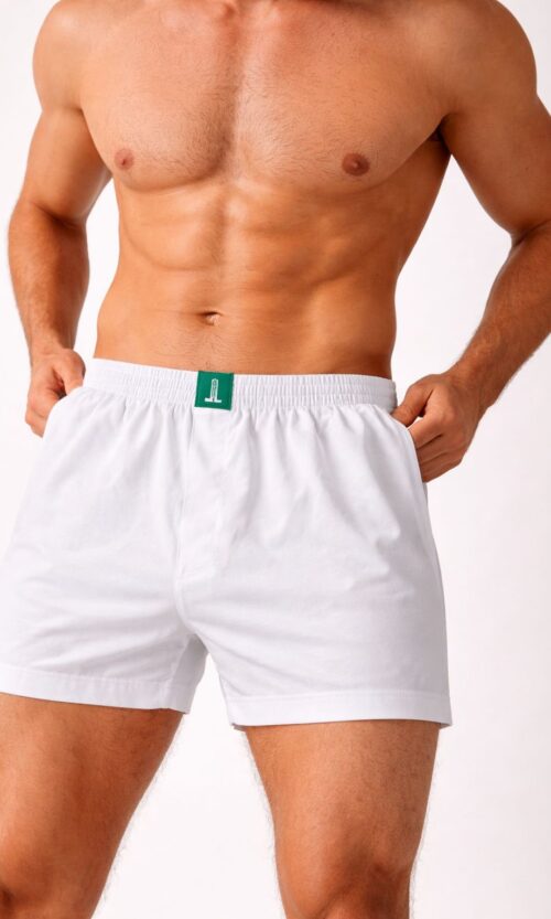 Boxers pour hommes, Coton 100% Pur