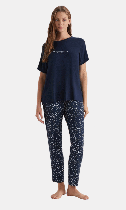 Pyjama 2 Pieces Bleu Marine