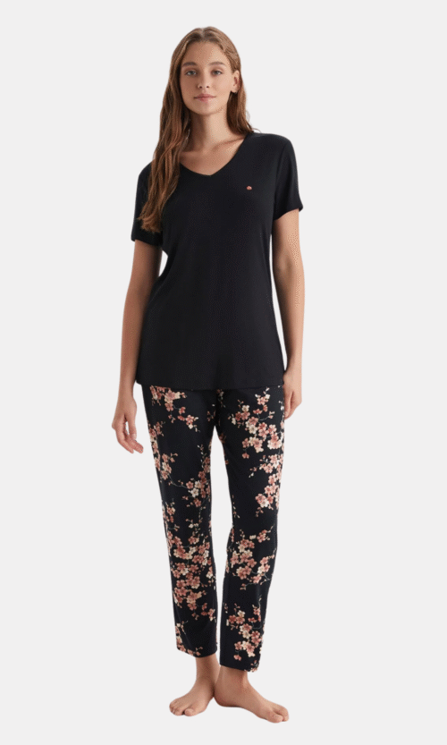 Pyjama 2 Pieces Noir