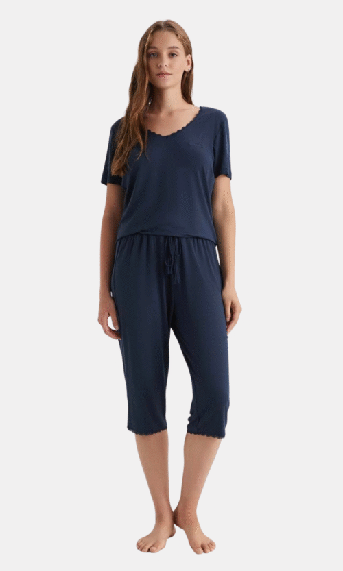 Pyjama 2 Pieces Bleu Marine