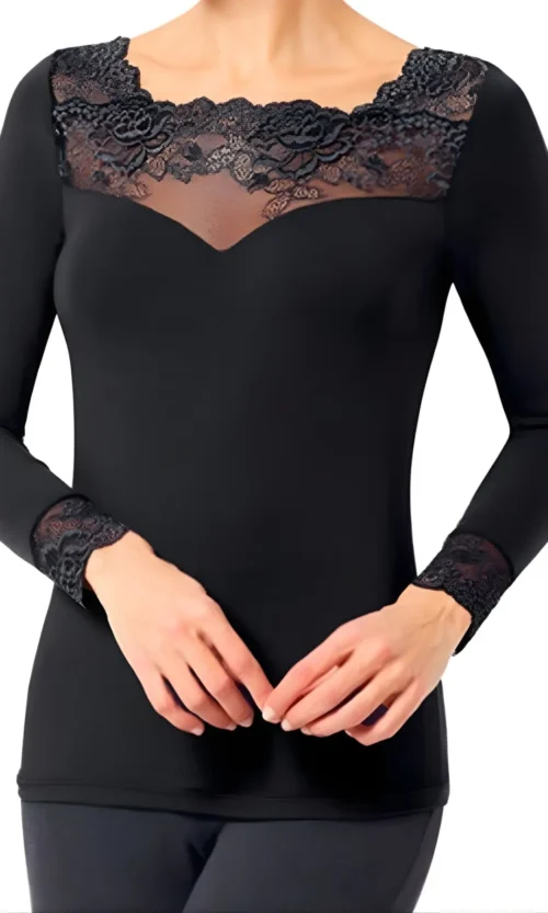 Top dentelle femme – doux & élégant