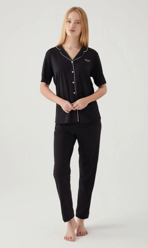 Pyjama 2 Pieces Noir